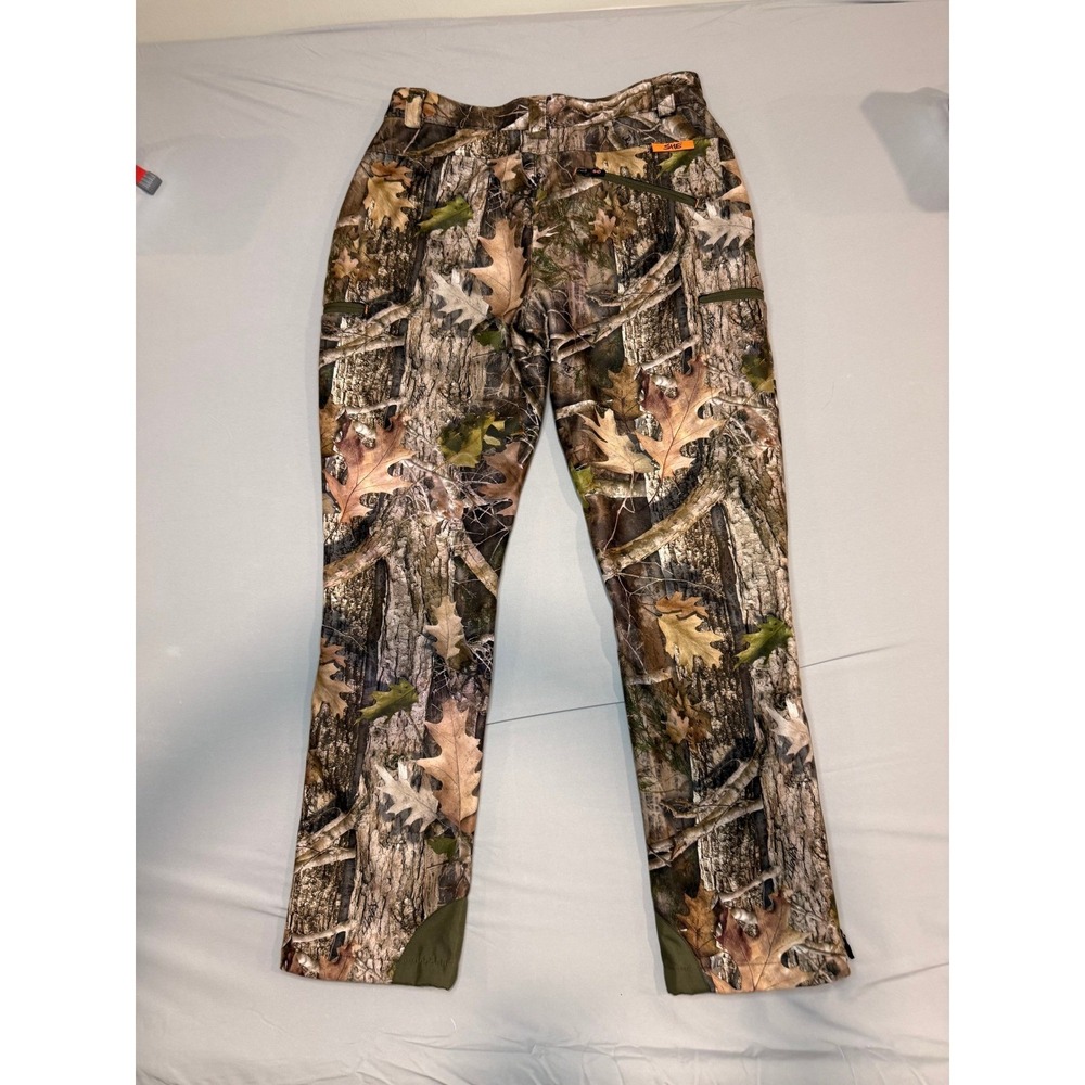 SHE Outdoor Womens Hunting Pants Fleece Insulated RealTree Oak Size M Camouflage - Picture 2 of 14